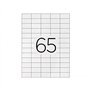 q-connect kf15386 étiquette adhésive taille 38,1 x 21,2 mm photocopieur laser ink-jet boîte avec 100 feuilles DIN A4