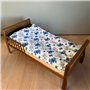 Spidey Parure de lit pour bébé 100 x 135 cm + taie d'oreiller 40 x 60 cm, 100 % coton | Parure de lit phosphorescente parfaite p