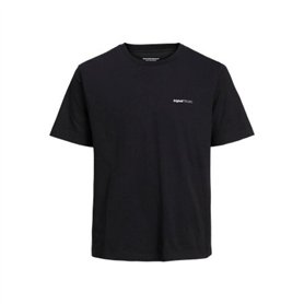 T-shirt à manches courtes homme Jack & Jones JORVARENNA PAINTED BACK TEE Noir