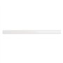DONAU Lot de 10 rails de serrage universels DIN A4 / 4 mm pour environ 40 feuilles/bornier pour bandes brise-vue/clips de fixati