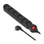 Multiprise 6 Prises avec Interrupteur MacLean MCE225 2300 W (1