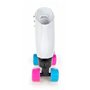 Raven - Patins à roulettes Iris du 31 au 34 Adulte Enfant Blanc Mixte Taille Ajustable Raven Femme Fille Roller Quad Adulte Enfa