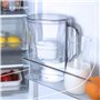 Wessper Carafe Filtrante avec Filtre, Carafe pour porte de réfrigérateur 2,7 L, Cartridges avec Charbon Actif et Résine échangeu