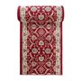 Tapis de Couloir Bordeaux Oriental - Au Mètre - Décoration Parfaite pour: Entrée Salle de Séjour Cuisine ou Couloir - Collection