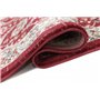 Tapis de Couloir Bordeaux Oriental - Au Mètre - Décoration Parfaite pour: Entrée Salle de Séjour Cuisine ou Couloir - Collection
