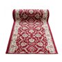 Tapis de Couloir Bordeaux Oriental - Au Mètre - Décoration Parfaite pour: Entrée Salle de Séjour Cuisine ou Couloir - Collection