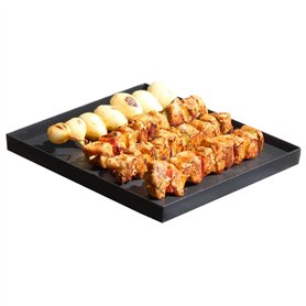 ALPEN CAMPING - Plaque plancha pour réchaud gaz 26 x 23 cm standard