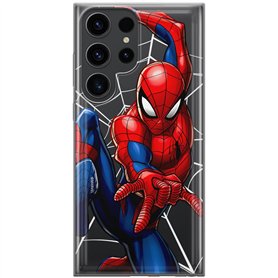ERT GROUP Coque de téléphone Portable pour Samsung S23 Ultra Original et sous Licence Officielle Marvel Motif Spider Man 039 Par