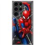 ERT GROUP Coque de téléphone Portable pour Samsung S23 Ultra Original et sous Licence Officielle Marvel Motif Spider Man 039 Par