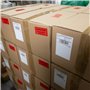 MD Labels Étiquettes thermiques blanches en rouleau 100x150mm 300 pièces avec perforation - adhésif permanent, pour code-barres,