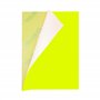 MD Labels Lot de 50 étiquettes autocollantes universelles format A4 - Étiquettes imprimables en jaune fluo - Étiquettes en papie