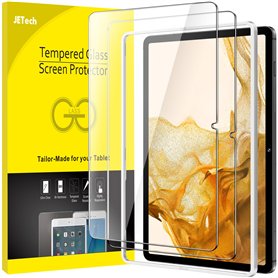 JETech Verre Trempé pour Samsung Galaxy Tab S8 2022 / Tab S7 2020 11 Pouces avec Outil d'Installation Facile