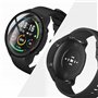 Acadeny 3pièces Coque Protection Écran en Verre Trempé +PC Bumper Compatible avec Xiaomi Mi Watch Anti-Rayure Protecteur Étui -N