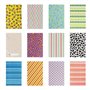 ZARRS Photo Cadres Bordures Autocollants,140 Feuilles Instantanée Autocollant Coloré Cadre Photo en Papier pour Fujifilm Instax 