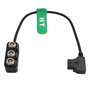 HangTon D-Tap Câble répartiteur d'alimentation mâle vers 3 x 0B 2 broches femelle