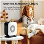 Midea Nty15-19Cae Chauffage soufflant basse consommation Ptc en céramique portable 1500 W énergiquement efficace avec thermostat
