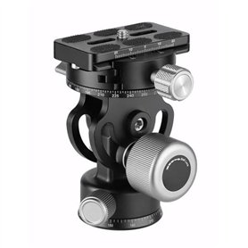 Leofoto - Tête de Monopode - Se Monte sur des plaques de trépieds de 48 mm de diamètre avec Une Connexion filetée 3/8" - Poids d
