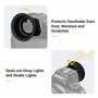 KIWIFOTOS Œilleton Oculaire pour Nikon Z7II Z7 Z6III Z6II Z6 Z5 en Silicone Souple