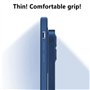 Topme Coque pour Realme GT2 / GT Neo2 / GT Neo 3T (6.62" inches) Etui Housse, Protecteur de Peau en Silicone TPU - Cyan Clair