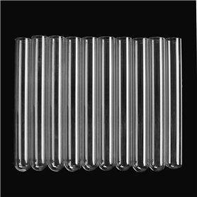 EsportsMJJ 10pcs 38ml tube de verre borosilicate Pyrex tubes tube d'essai de soufflage 20mm x 1mm x150 mm