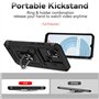 SEEKO Coque pour Realme C11 (2021), [Protection de la Caméra] Etui avec 360 Degrés Rotation Bague, Renforcée Bumper TPU + PC Sil