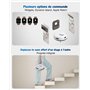 ECOVACS DEEBOT Mini Aspirateur Robot, Aspiration 9 000 Pa, ZeroTangle 2.0, TrueMapping 2.0, séchage à 45 ℃, vidage Auto, Lavage 