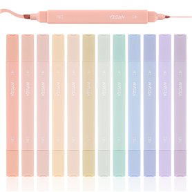 YISAN Surligneurs esthétiques pastel