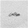 Create idea 200pcs Voiture Pliante Télécommande Clé 5x2mm Goupilles de Fixation Voiture Clé Lame Fixation Boulons de Montage Uni