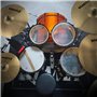 Shaevle Golden Cymbales Lot de 5 cymbales en alliage 35,6 cm/40,6 cm/45,7 cm/50,8 cm