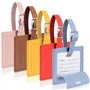 Cozary 5 Pièces Etiquette Valise en PU