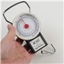 Casoter Pèse-bagages de 22 kg avec mètre ruban de 1 m, balance mécanique portable multifonction pour peser précisément les valis