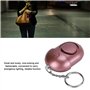 Alarme d'autodéfense, 100mA Alarme de sécurité personnelle LED pratique 130dB avec lumière clignotante pour les personnes âgées 