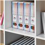 Acrimet Porte-Revues, Support Durable, Organisateur pour Dossiers pour Bureau (Plastique) (Couleur Transparent Cristal) (Lot de 