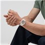 Swatch AURELIA AURITA, Montre de plongée Bioceramic, 44 mm, Blanc SSCU09K100