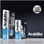 Colle époxy bi-composant - CYANOLIT - Araldite - 2 x 15 ml - Prise longue - Haute résistance