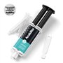 Colle époxy bi-composant - CYANOLIT - Araldite - Crystal - 24 ml - Transparent - Haute résistance - Idéale pour assemblages disc