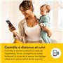 Tire-lait électrique double mains libres et portable Magic InBra de Medela: FluidFeel Technology, connectivité avec application 