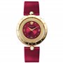 Versace Femmes Analogique Quartz Montre avec Bracelet en Cuir VE7901223