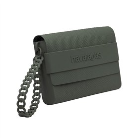 Havaianas Pochette Femme Pochette Sac en caoutchouc (Green Olive)