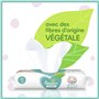 Pampers Lingettes Bébé Sensitive, 624 Lingettes (Lot de 12 x 52), Sans Parfum ni Alcool, Aident à Protéger la Peau des irritatio