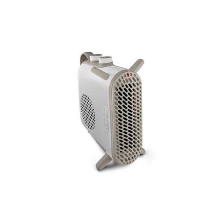 Radiateur soufflant - DELONGHI - Métal - 2000 W max - Position verticale et horizontale - Silencieux (43 dB)
