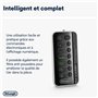 De'Longhi TCH8993ER.BC Chauffage soufflant à tour, technologie céramique, silencieux, 3 niveaux de puissance, ventilation d'été,