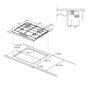 Candy Chw6Br4Wgtgh Plaques de cuisson
