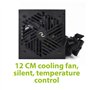 Tecnoware Alimentation Free Silent Pro 550 pour PC Avancés avec Carte Graphique NVIDIA GeForce GTX - RTX, Ventilateur Silencieux