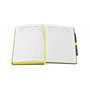 MITAMA Agenda noir – Planner quotidien – 12 mois 2024 – 366 pages + 66 contenus supplémentaires – Poche intérieure + crayon coor