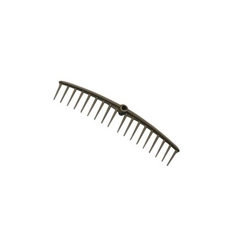 Stea 001 Râteau 18 dents sans manche Marron