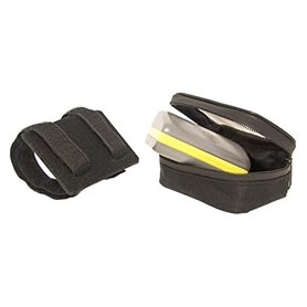 OJ – M068 – Porte Telepass (badge télépéage italien) pour poignet ou guidon de moto/scooter – Étui pour dispositif électronique