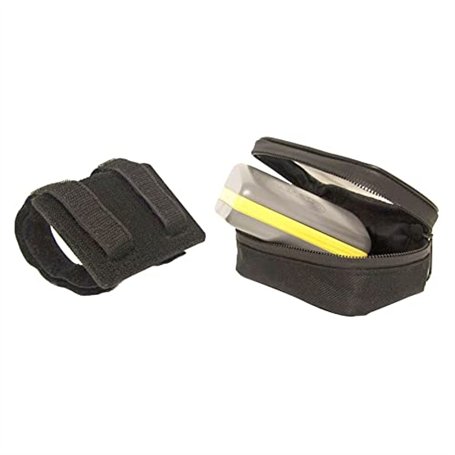 OJ – M068 – Porte Telepass (badge télépéage italien) pour poignet ou guidon de moto/scooter – Étui pour dispositif électronique