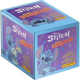 Boîte de 36 pochettes - PANINI - STITCH 2 - MON SUPER SCRAPBOOK - 180 stickers