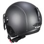 CGM EBI Casque de Ski Unisexe pour Adulte, Noir Mat, XXL (61 cm)